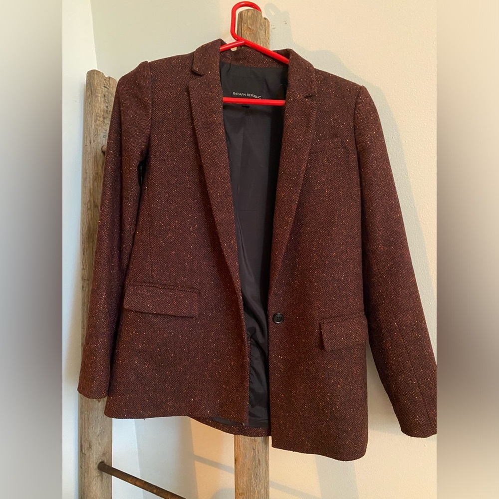 Banana republic wool blazer